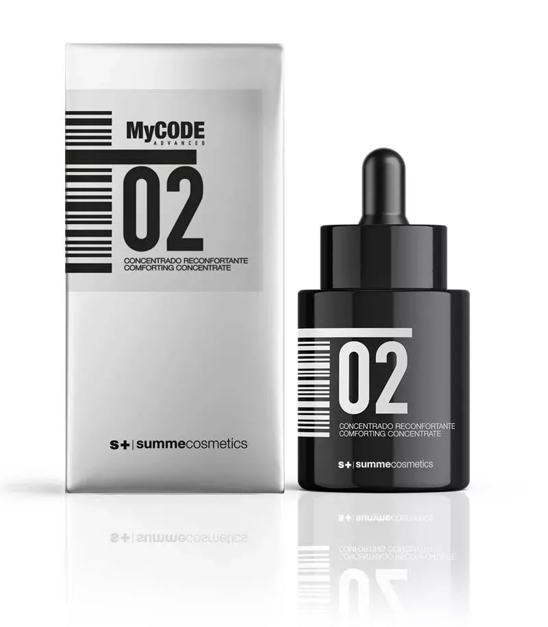 Gesichtskonzentrat mit Hyaluronsäure und Antioxidantien für empfindliche Haut