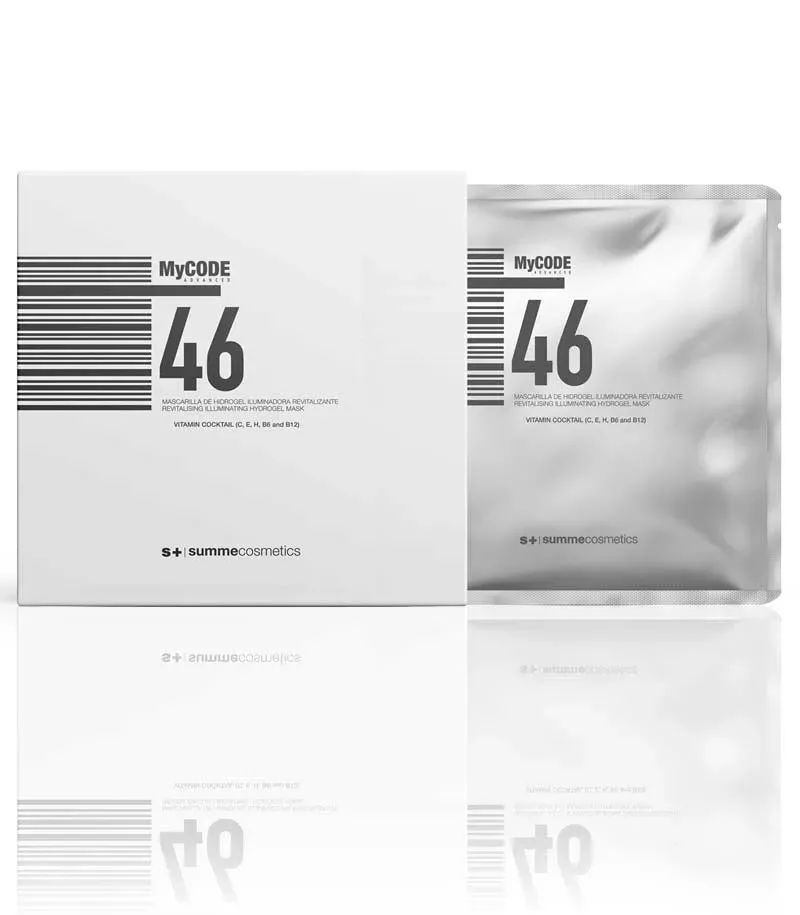 Hydrogel-Gesichtsmaske für strahlende, revitalisierte Haut