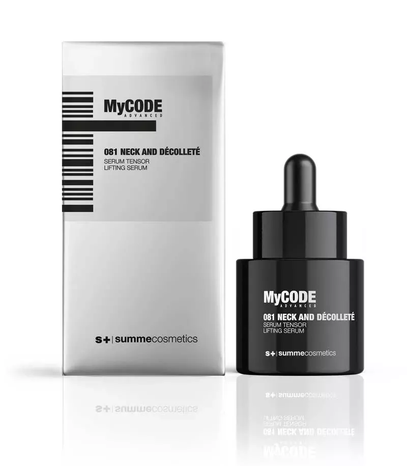 Leichtes Serum speziell für Hals und Dekolleté, Straffendes Halsserum gegen Falten und schlaffe Haut