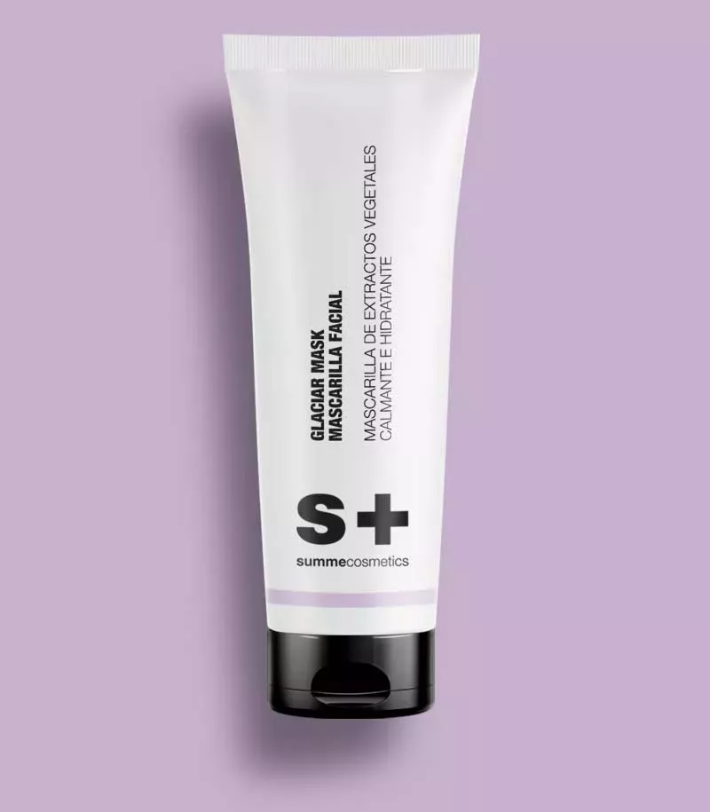 Beruhigende und entstauende Gesichtsbehandlungsmaske mit pflanzlichen Wirkstoffen - Summecosmetics