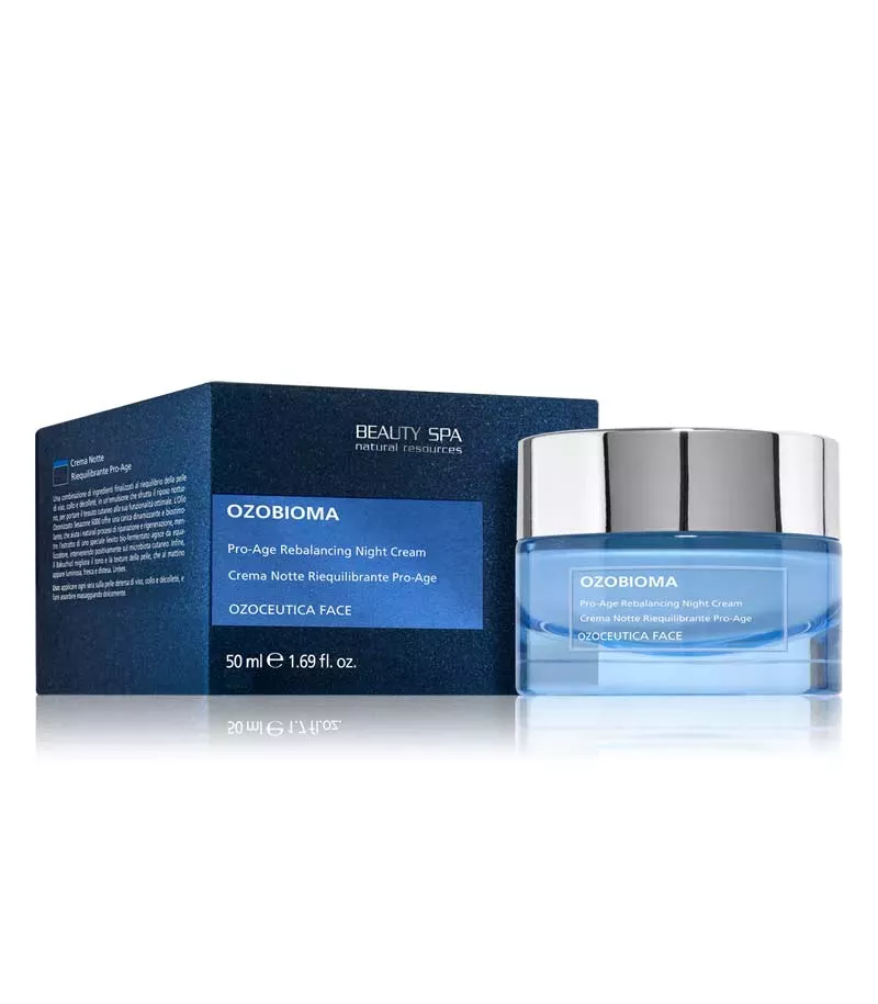 OZOBIOMA – Pro-Age Nachtcreme mit Ozonöl & Probiotika